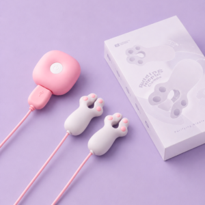 MÁY RUNG KẸP TI PURRPAW CLIPS ĐIỀU KHIỂN TỪ XA REMOTE 10 CHẾ ĐỘ