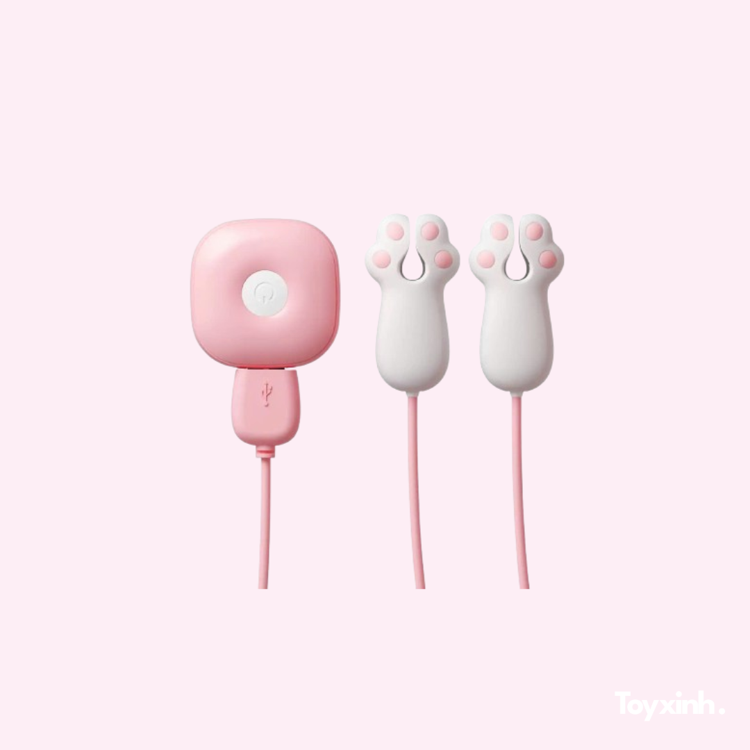 MÁY RUNG KẸP TI PURRPAW CLIPS ĐIỀU KHIỂN TỪ XA REMOTE 10 CHẾ ĐỘ - Ảnh 7