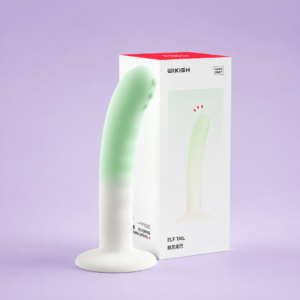 DILDO SIÊU MỀM ELF TAIL CONG KÍCH THÍCH ĐIỂM G 12CM FULLBOX