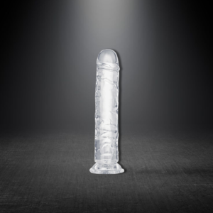 DILDO TRONG SUỐT GLEAM DILDO MỀM DẺO SIZE 15CM TÚI OTP